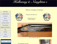 Tablet Screenshot of hollowaynaughton.co.uk